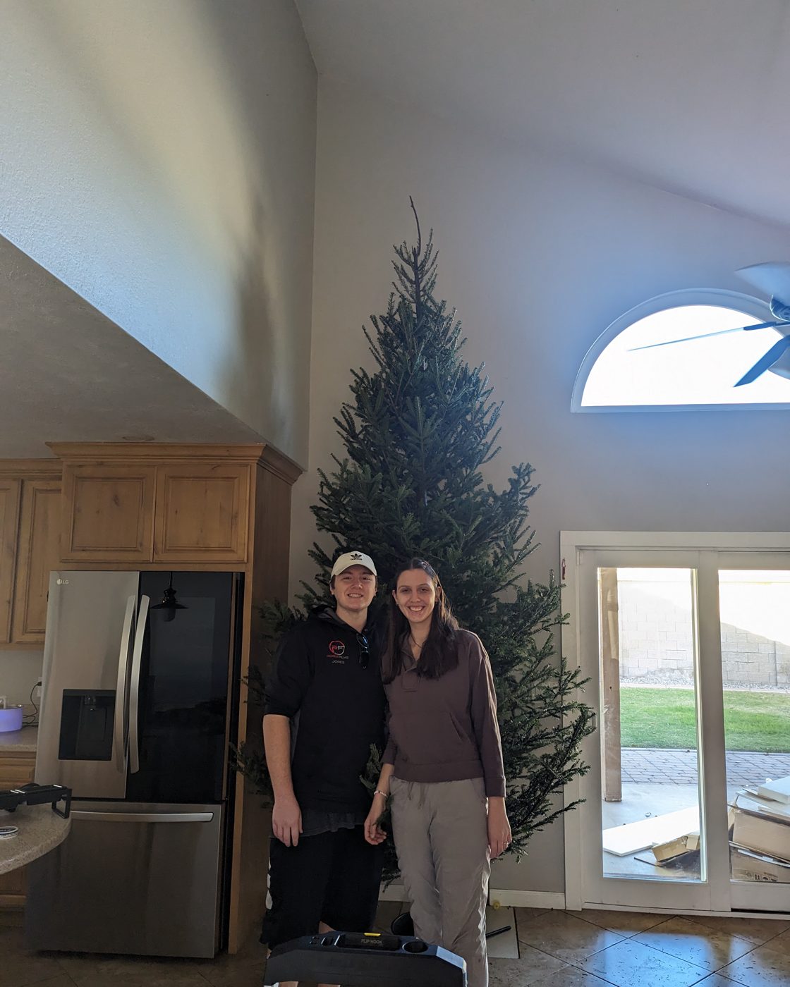 Austin and Kaitlyn’s first Christmas tree